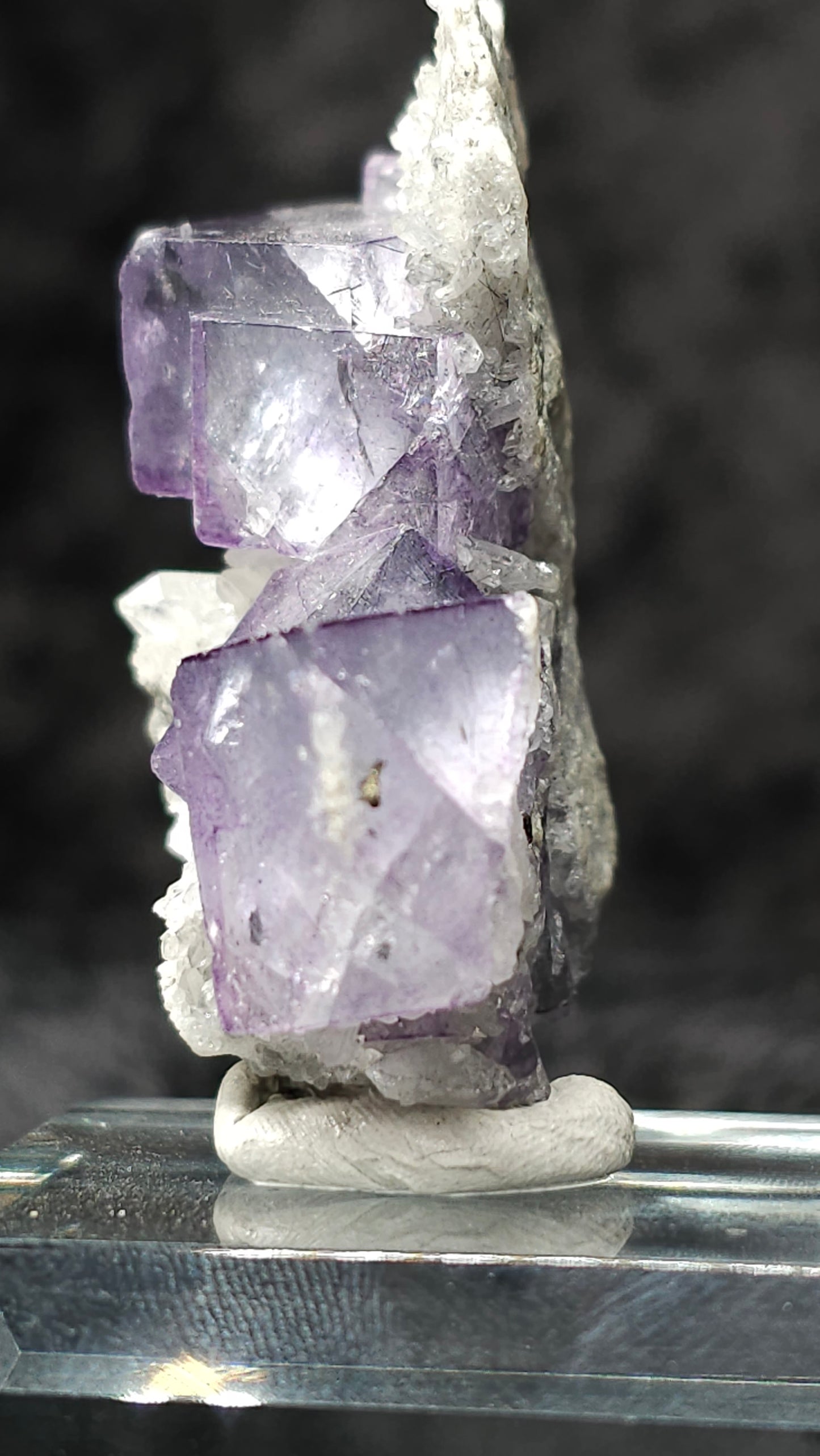 Ygx fluorite and quartz