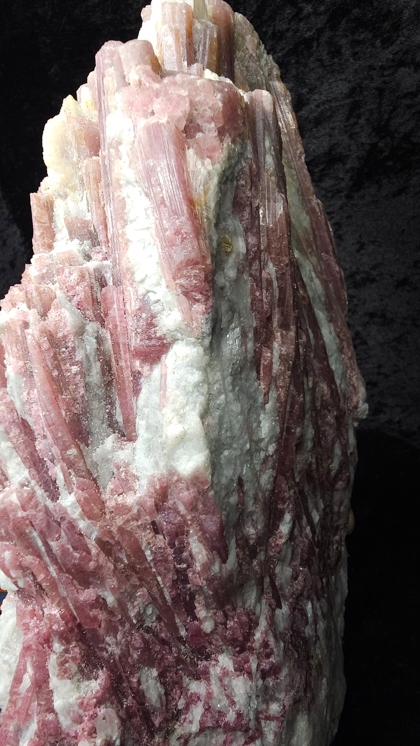 Tourmaline and quartz