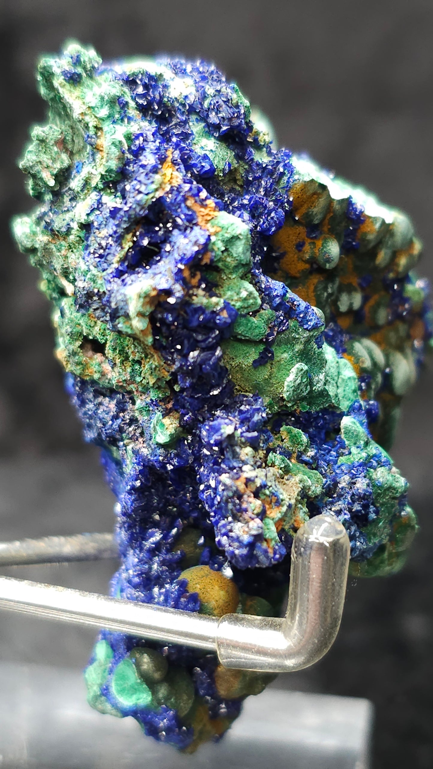 Azurite and Malachite