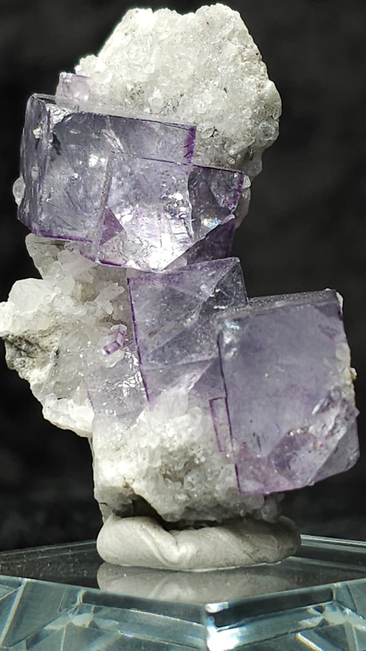 Ygx fluorite and quartz